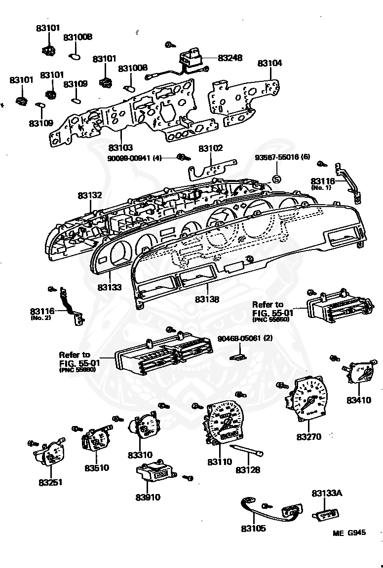 Toyota - Bulb, Ash Receptacle Lamp
